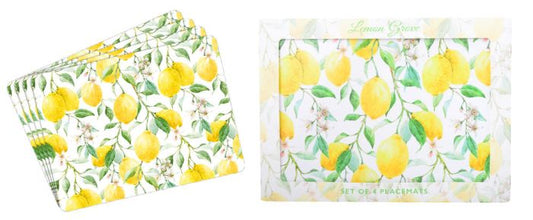 LEMON GROVE PLACEMAT SET 4