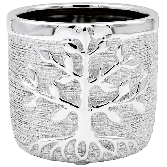 SILVER TOL PLANTER SML - Gifts R Us