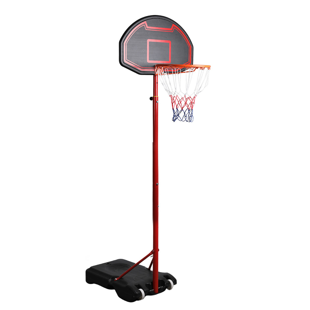 Basketball Hoop Stand System Ring Portable 2.1M Adjustable Height Kids In Ground - Gifts R Us